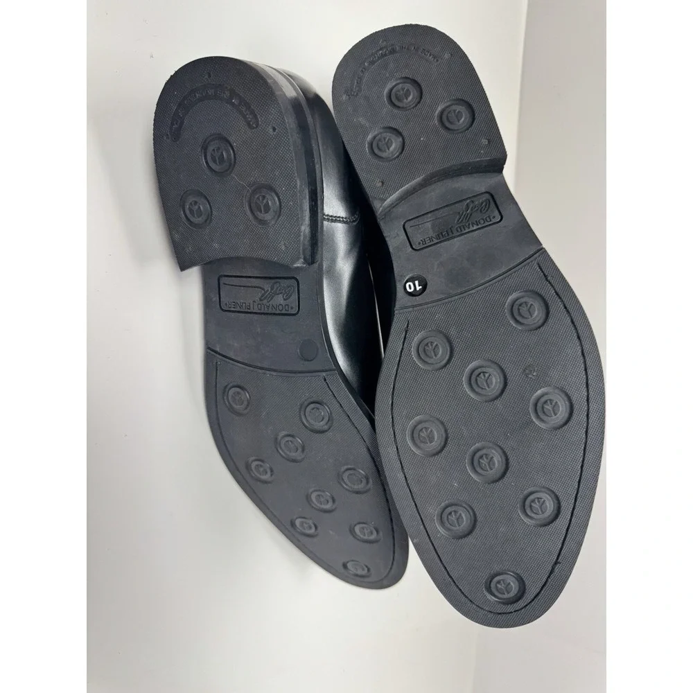 Donald Pliner Men's Stretch Nappa Leather Slip-On‎ Loafer Black Ewait 3030 M100